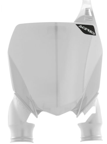 ACERBIS FRONT PLATE RAPTOR YZF 250 19-22 450 18-22 WHITE