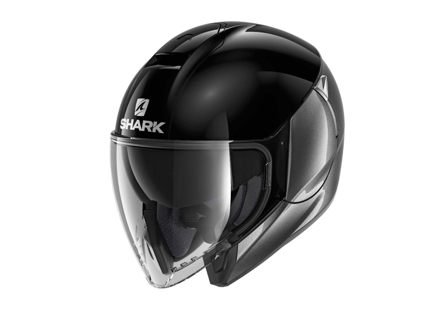 SHARK HELMET CITY CRUISER DUAL BLACK/DARK GREY TwoWheels